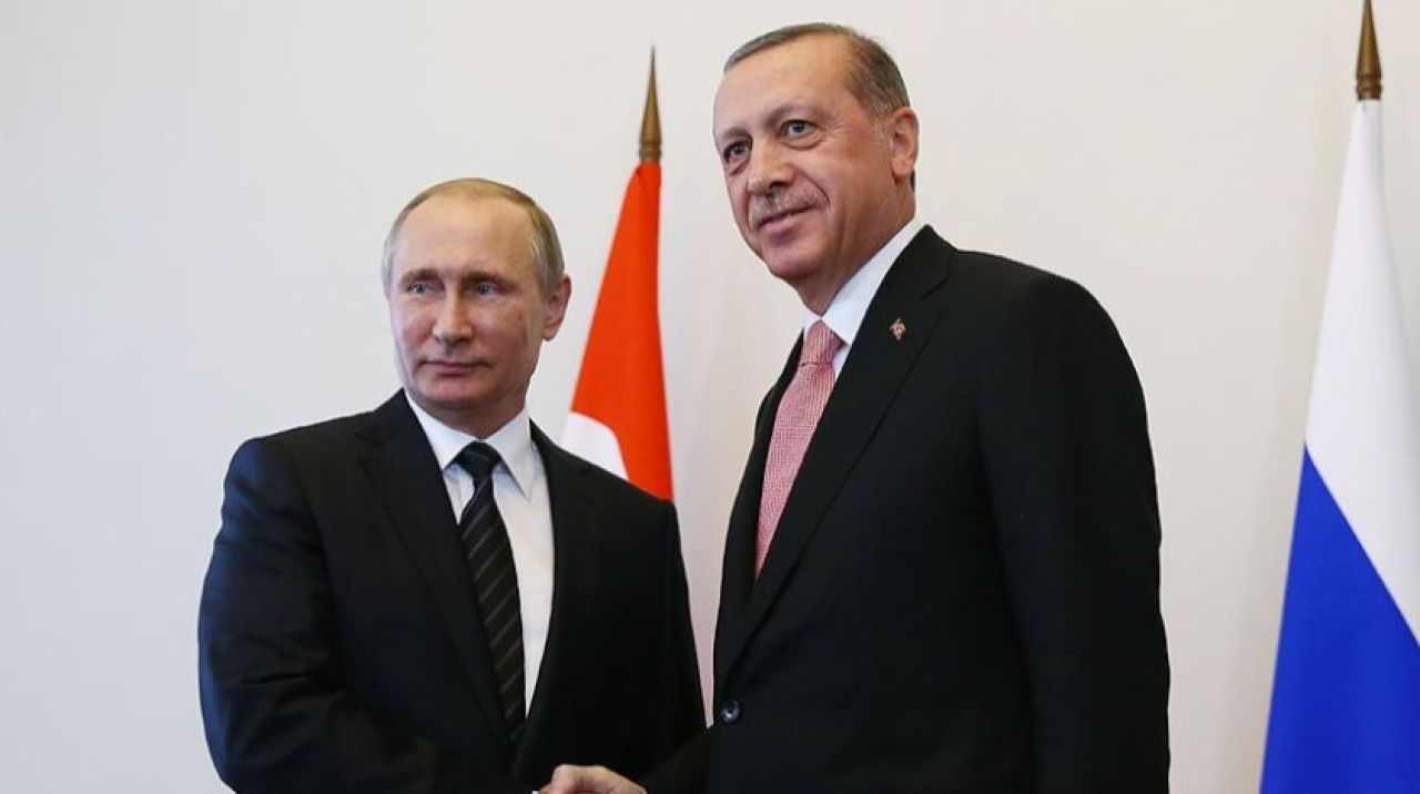 Cumhurbaşkanı Erdoğan ve Rusya Devlet Başkanı Putin ile görüştü