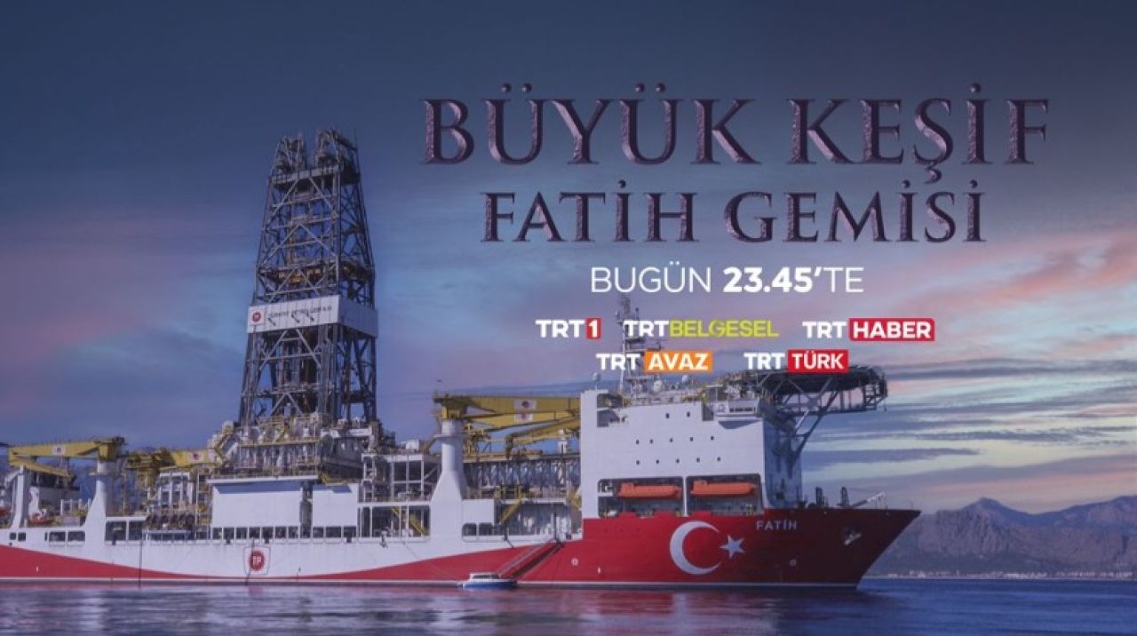 TRT’den özel belgesel: “Büyük Keşif: Fatih Gemisi”