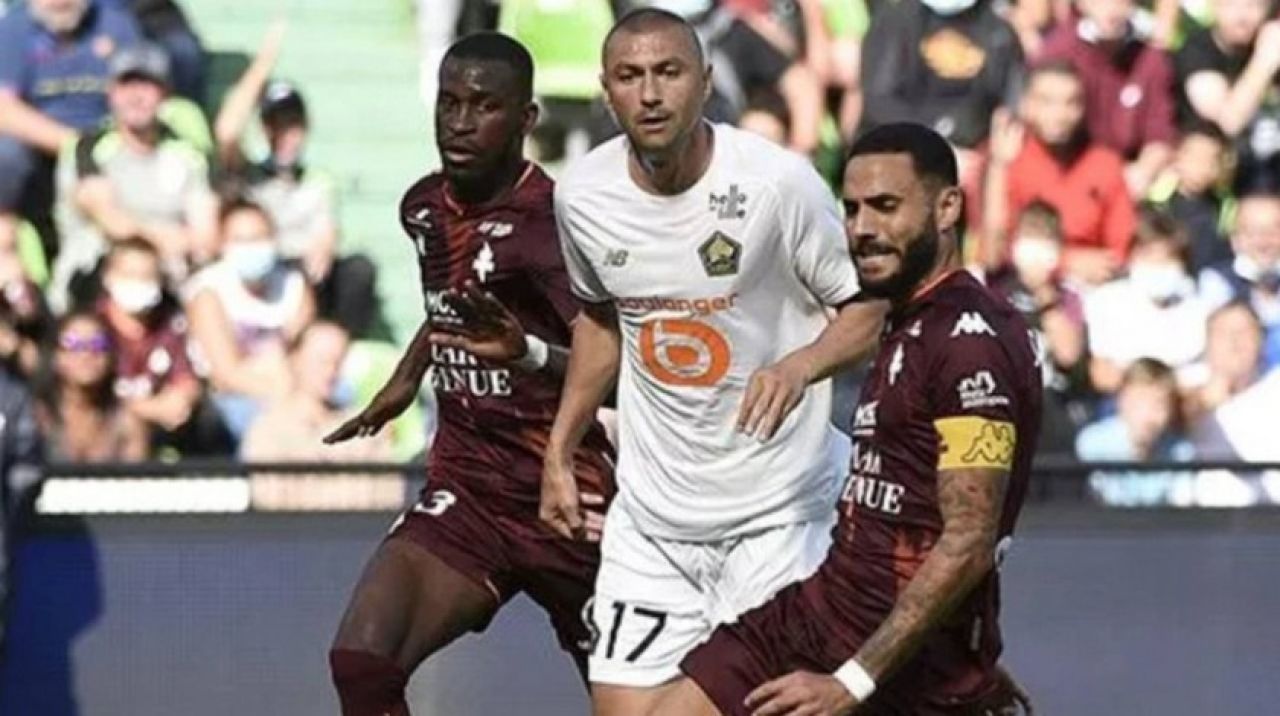 Burak son dakika Lille'e hayat verdi