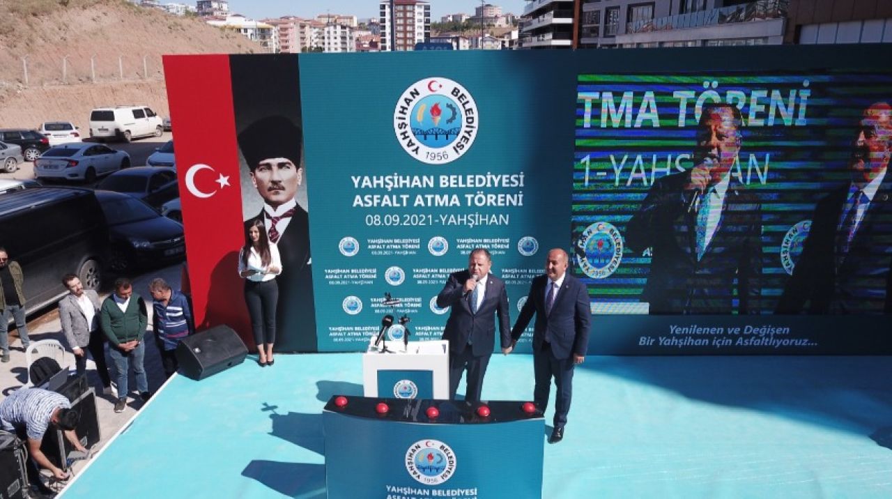 Yahşihan’da her yer asfalta kavuşuyor