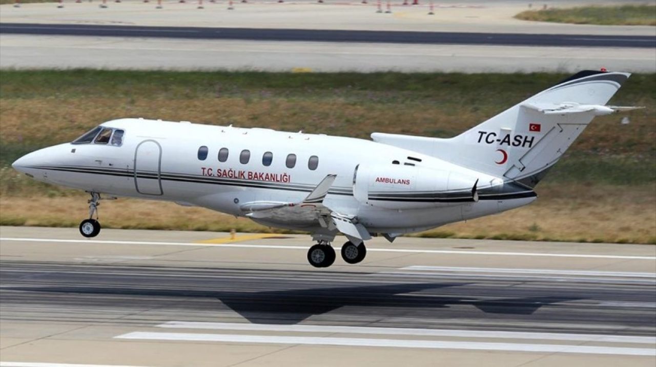 Hava ambulansları şifa bekleyen 53 bin 451 kişi için uçtu