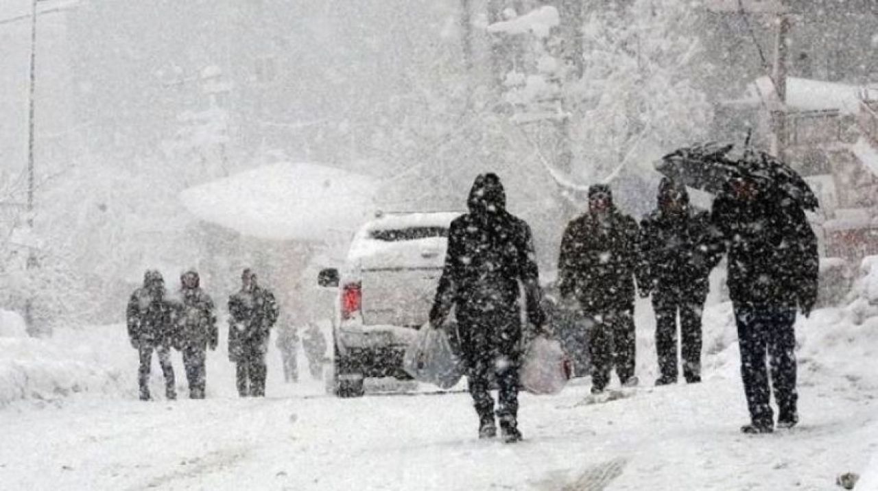Meteorolojiden kuvvetli sağanak ve yoğun kar yağışı uyarısı