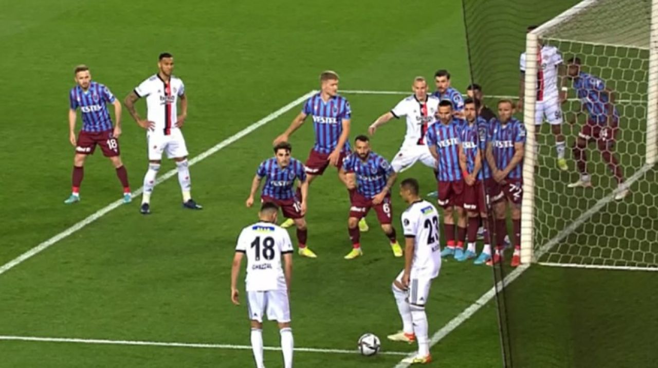 Trabzonspor Beşiktaş maçında kural hatası var mı?