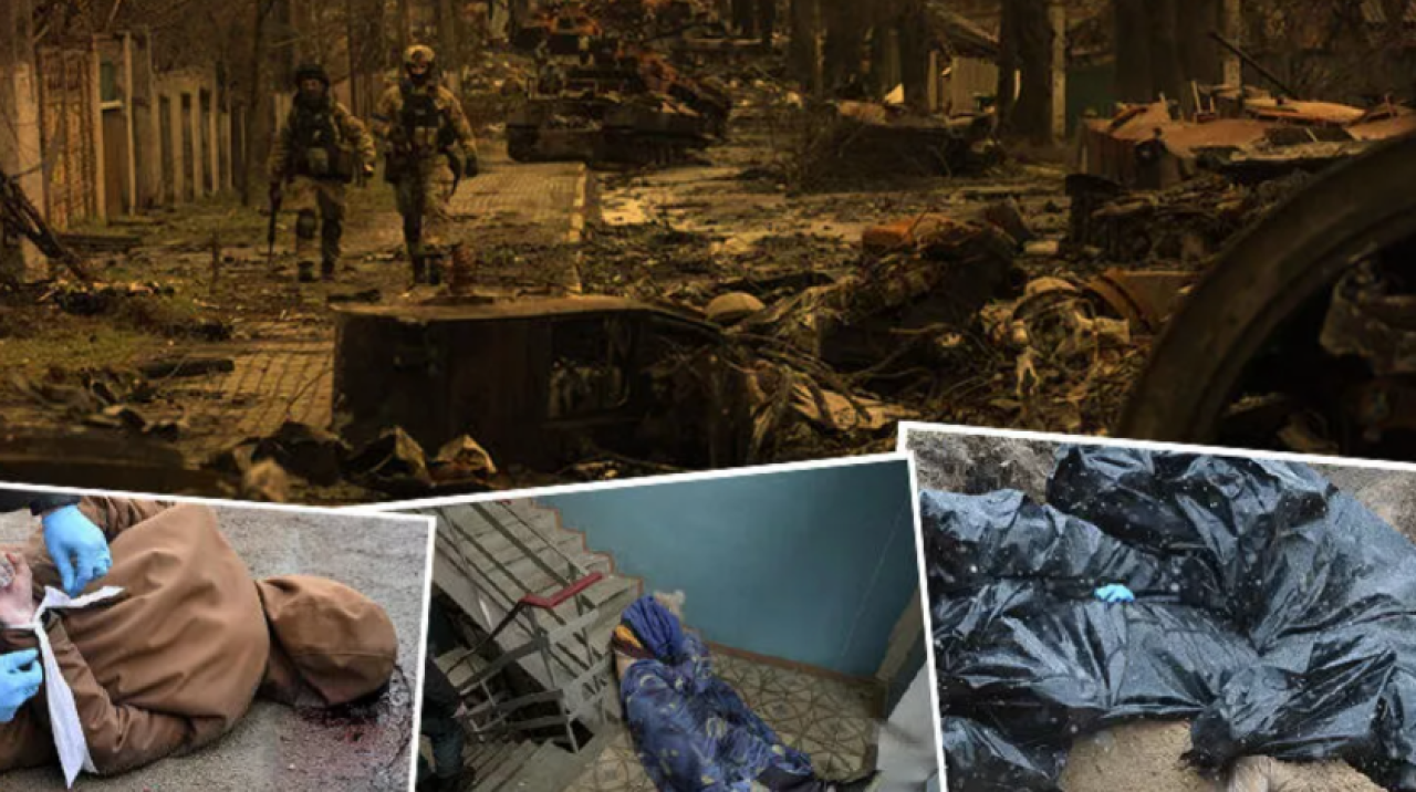 Fotoğraflar tüm dünyayı dehşete düşürdü: Sokaklar cesetlerle dolu...