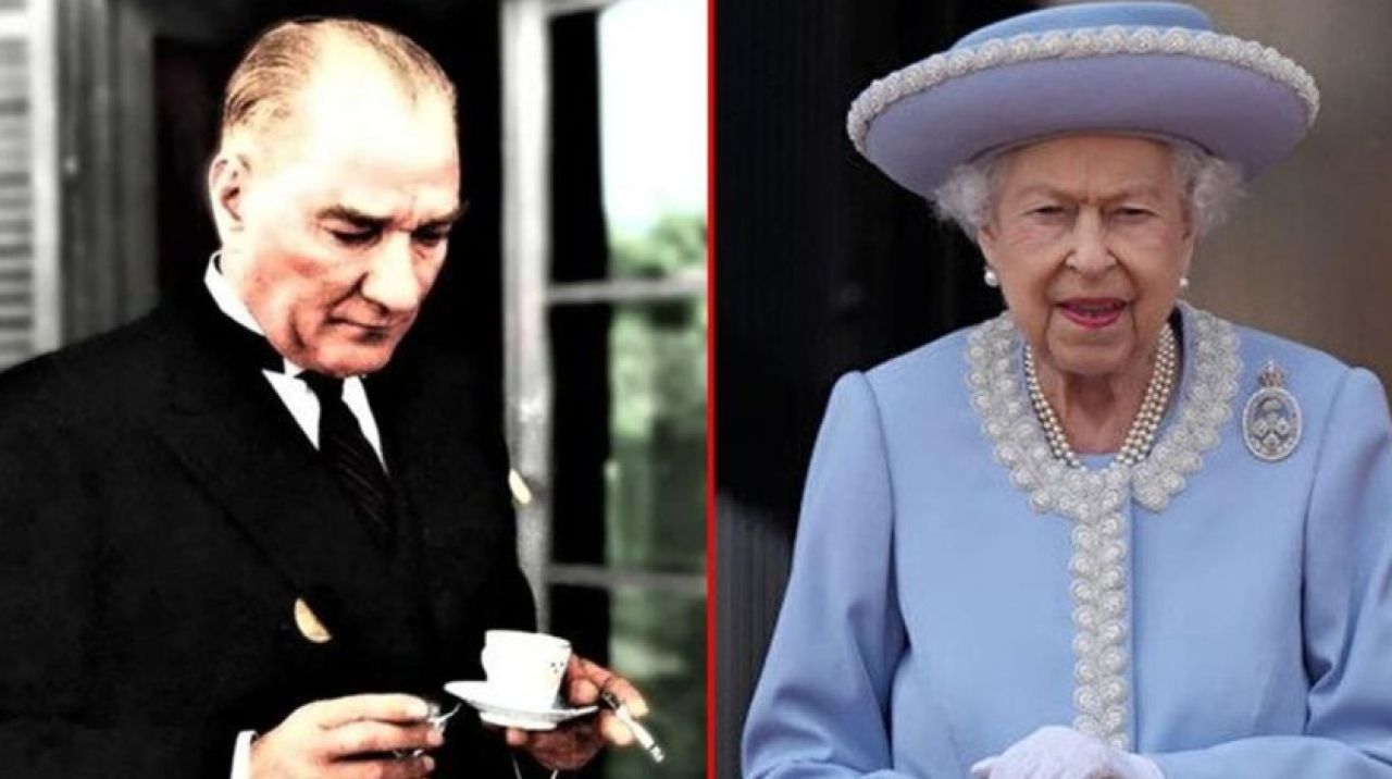 Vefat eden İngiltere Kraliçesi Elizabeth'in Atatürk'le ilgili unutulmaz anısı!