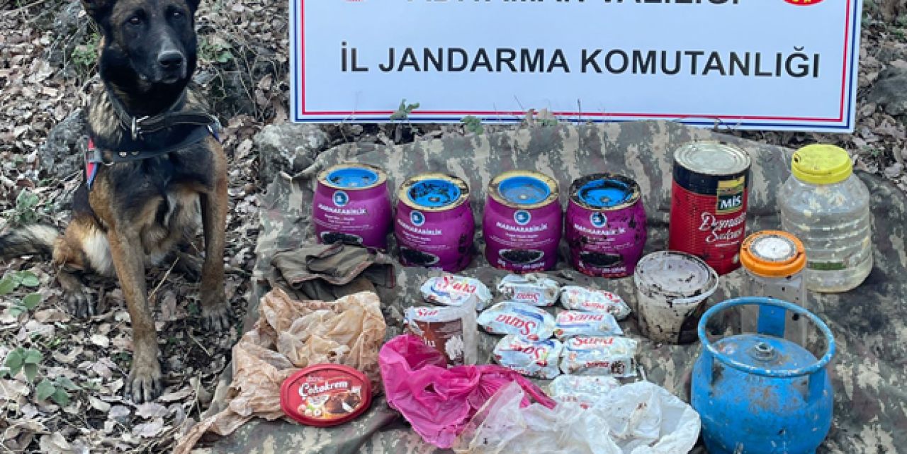 Terör örgütü PKK'ya operasyon! Toprağa gömülü halde bulundu