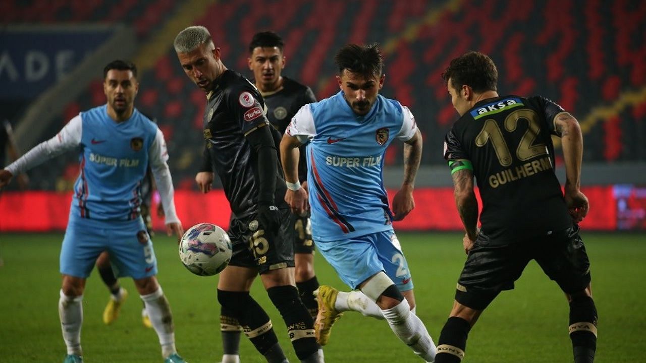 Gaziantep Konyaspor maçında turu penaltılar belirledi