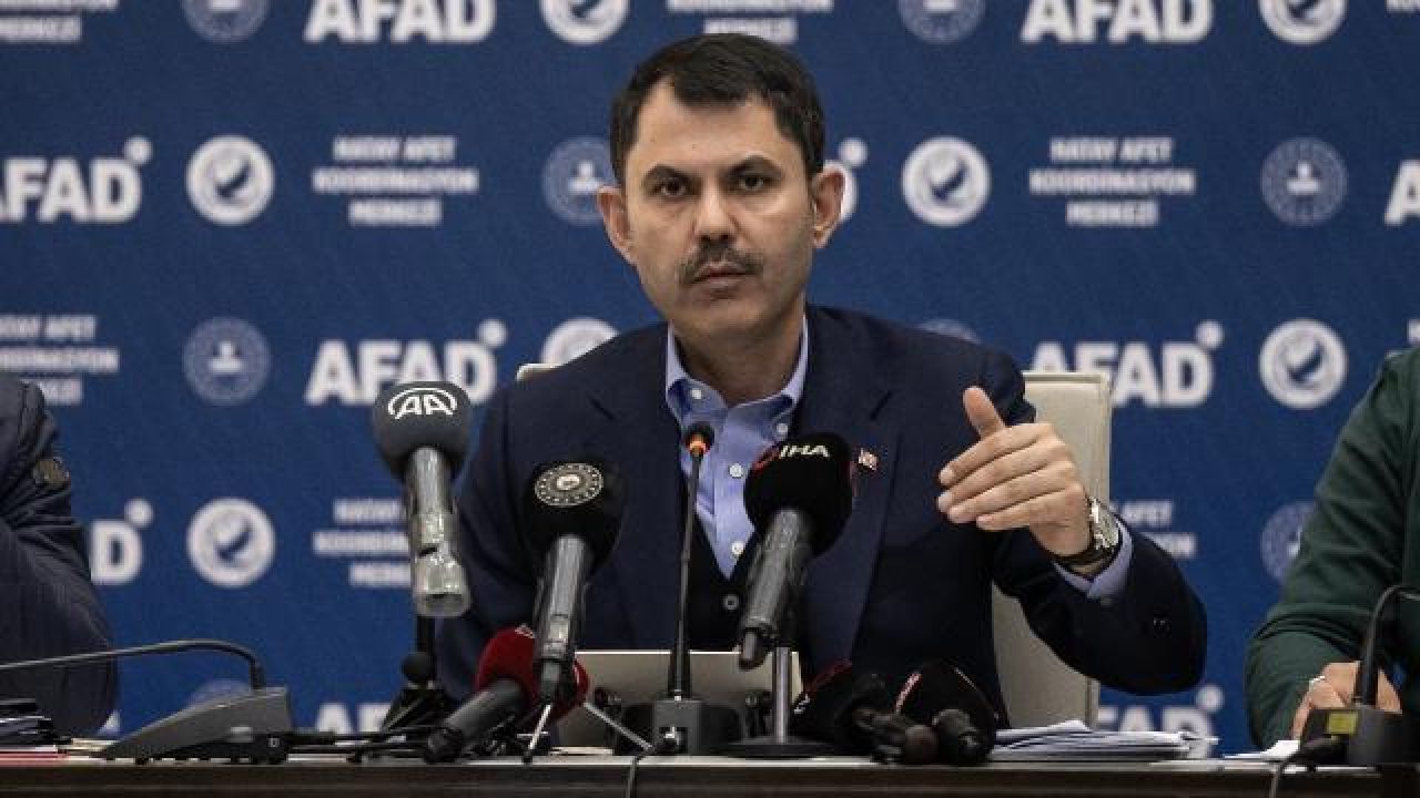 Bakan Kurum: 8 ilimizde hasar tespit çalışmaları tamamlanmış durumda