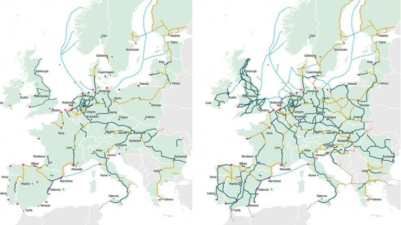 AB'den ''European Backbone'' haritası: Türkiye'ye ihtiyaçları var