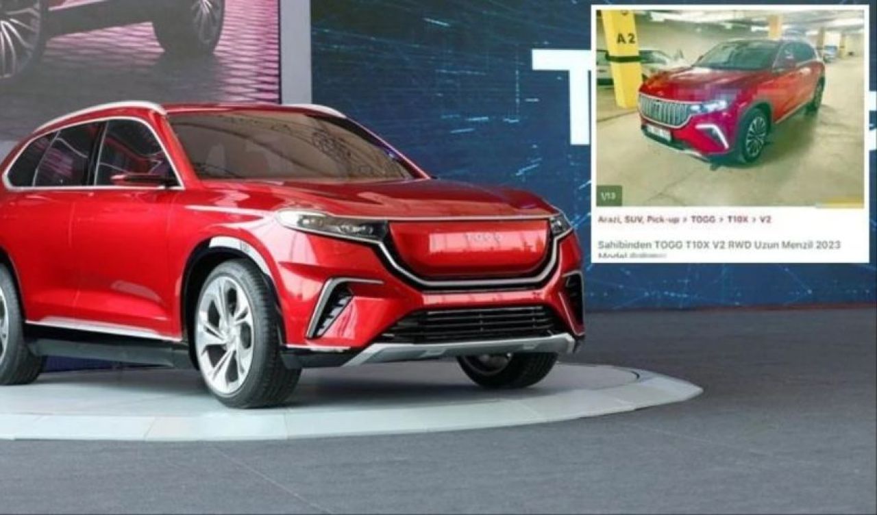 Togg'u 3 katından fazla fiyatına satmaya çalışan şahıs şimdi yandı! 