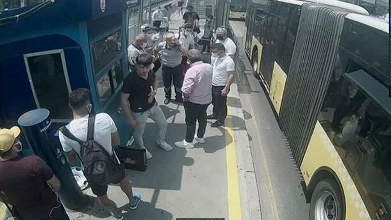 Metrobüste kör eden "maske" kavgasına hapis cezası