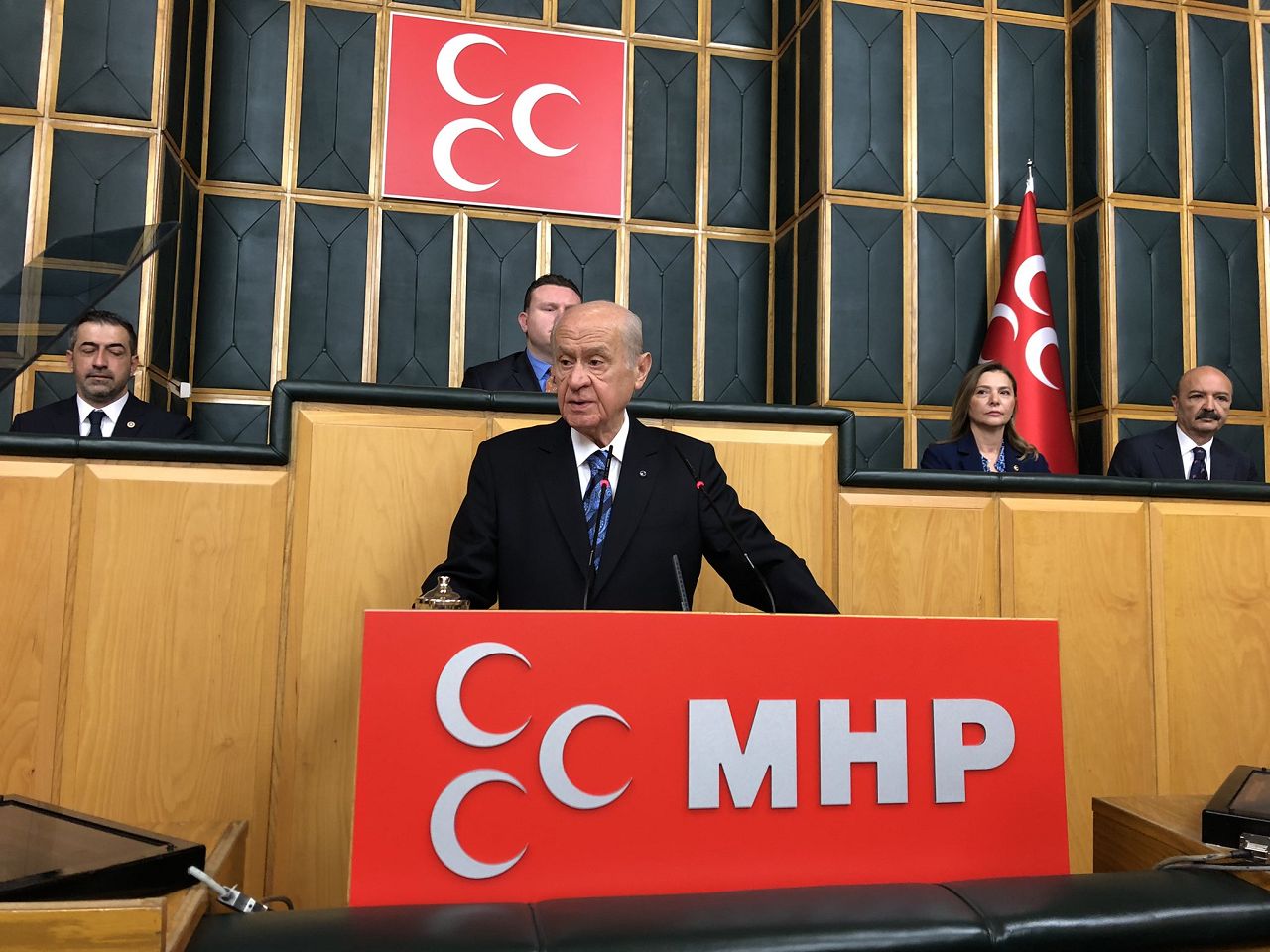 MHP Lideri Devlet Bahçeli: Huzurlu ve güvenli liman arayanlara tek çare, MHP ve Cumhur İttifakı'dır