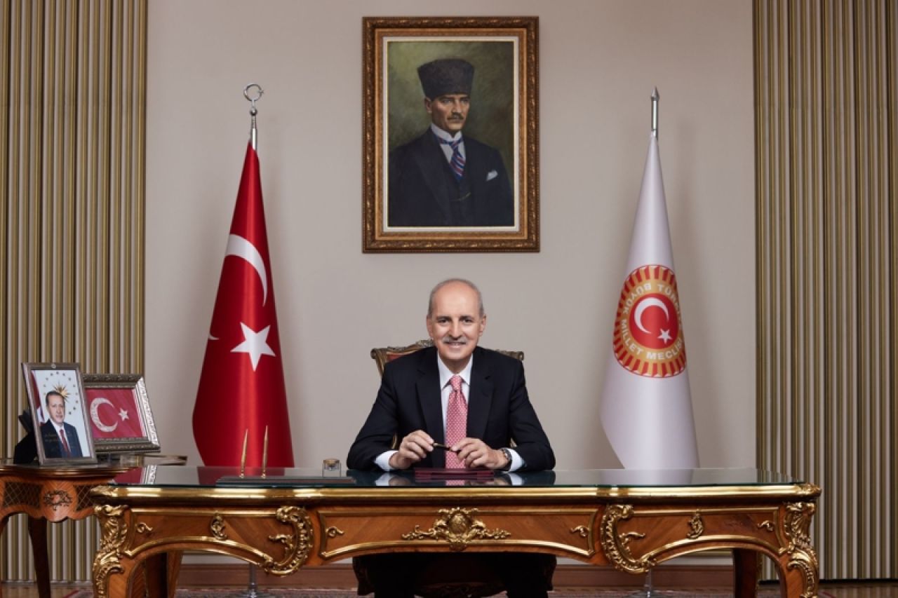TBMM Başkanı Kurtulmuş'tan yeni yıl mesajı: 2024'te de barış öncülüğünü üstlenmiş ülke olarak yolumuza devam edeceğiz