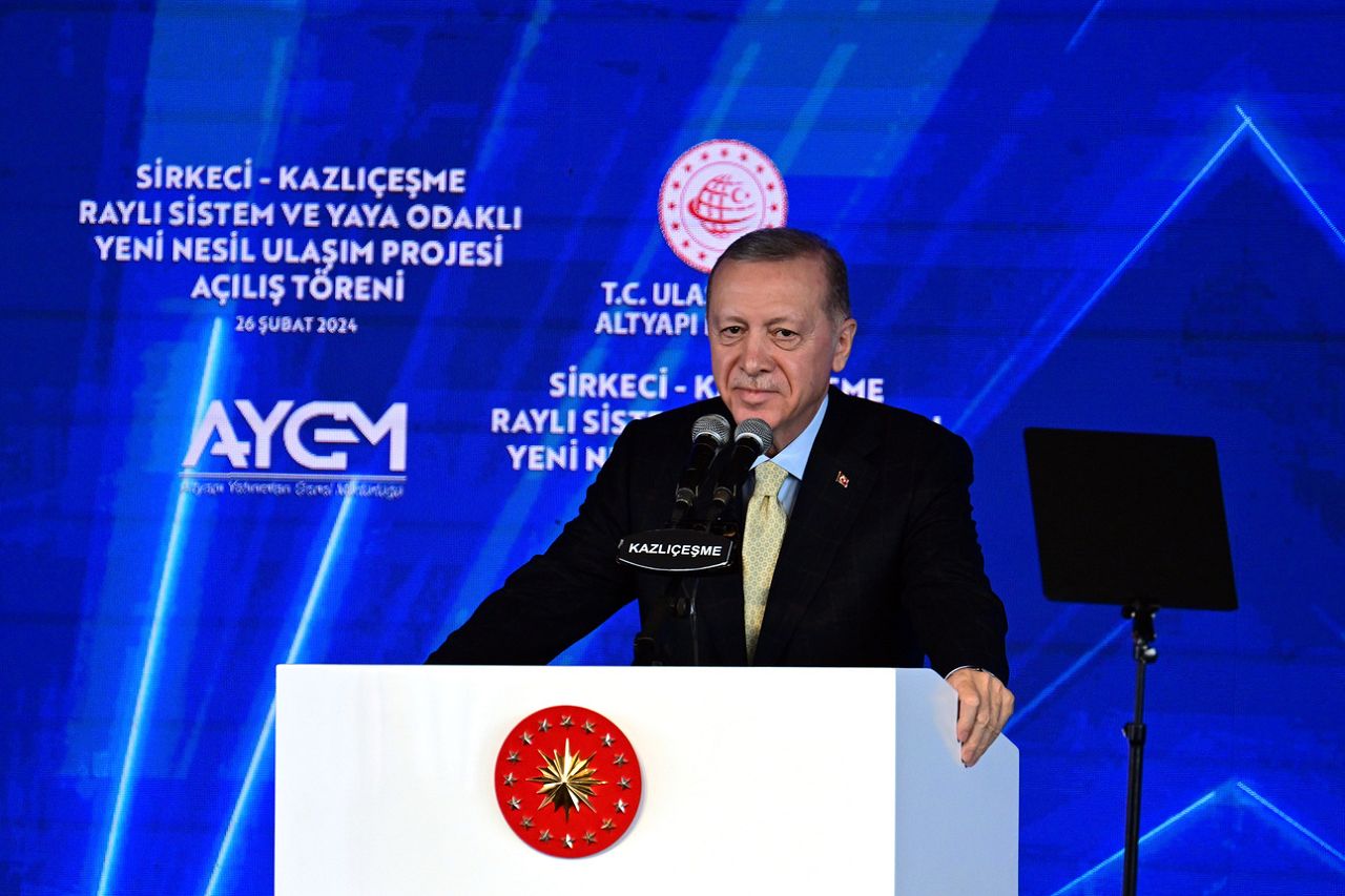 Sirkeci-Kazlıçeşme hattı açıldı! Cumhurbaşkanı Erdoğan: İstanbul'da 5 yıl boşa geçti