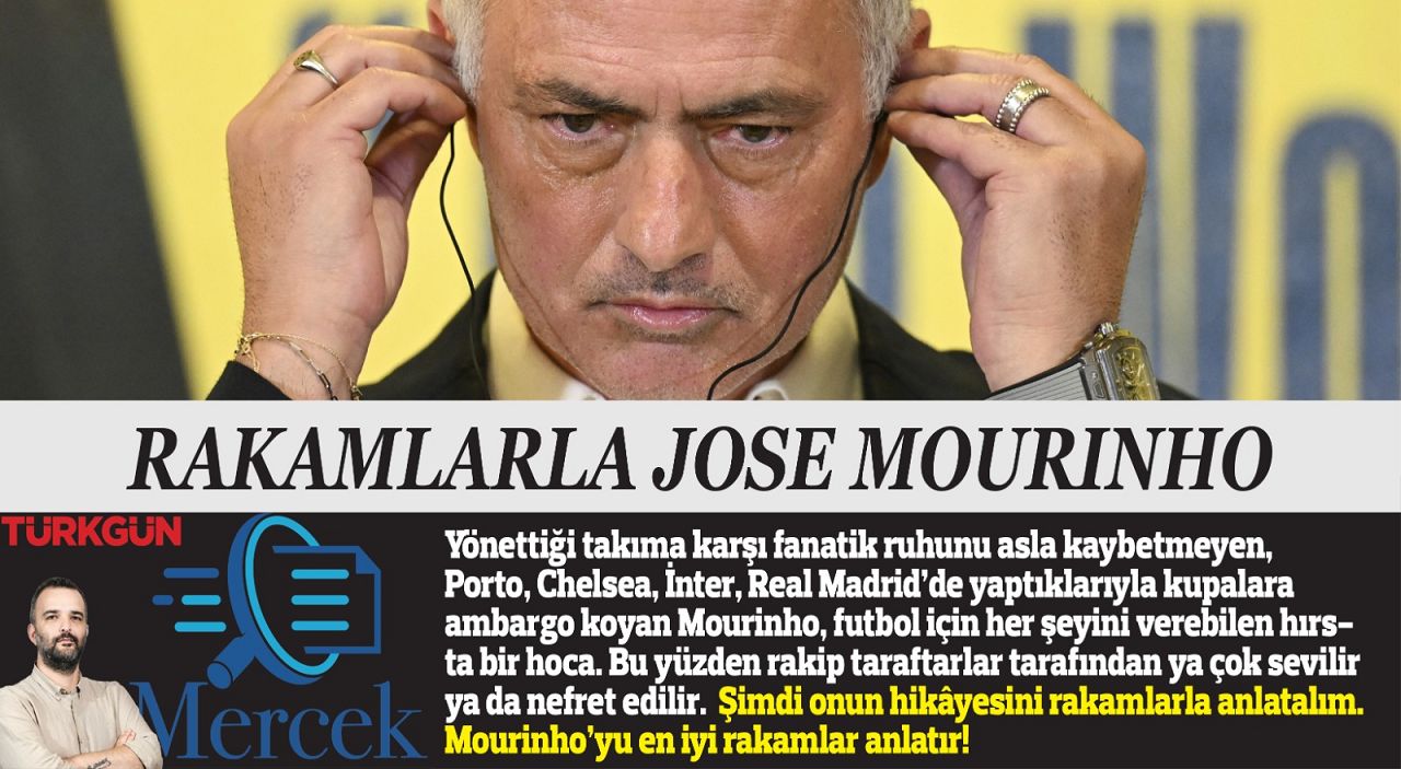Rakamlarla Jose Mourinho