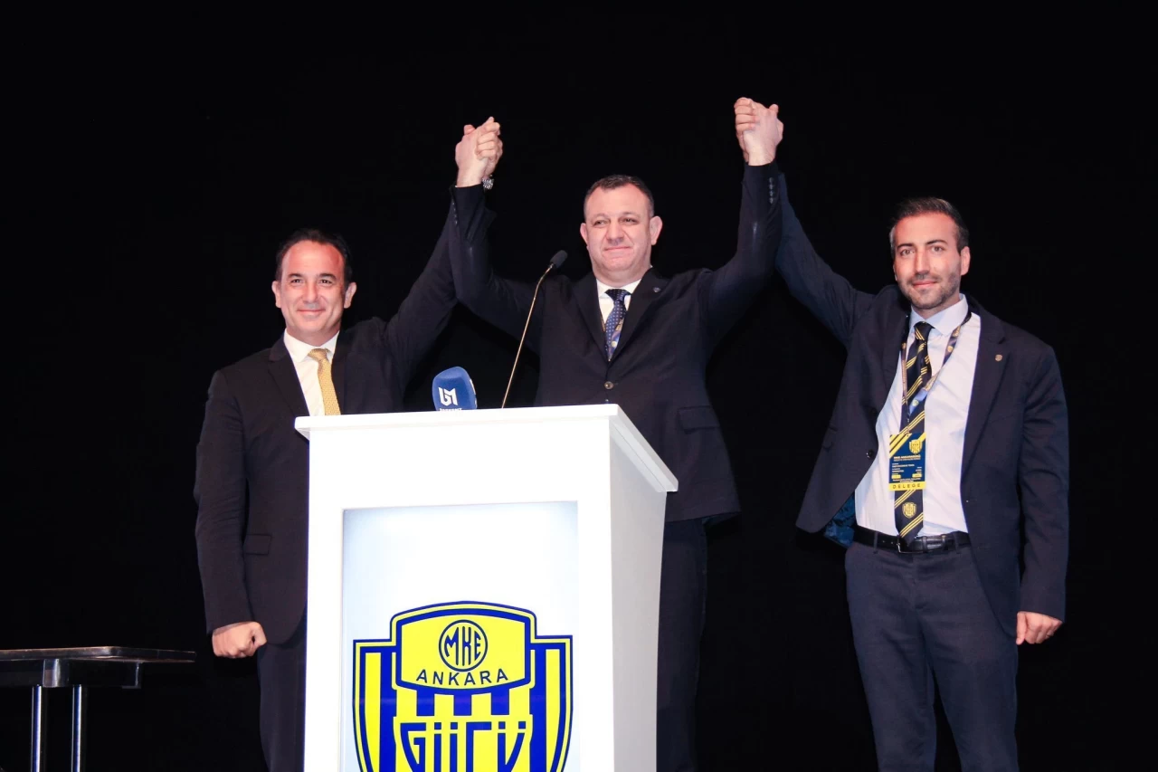 Ankaragücü'nün yeni başkanı İsmail Mert Fırat oldu