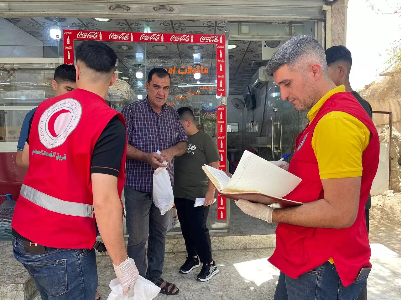Türk Kızılayı, Kerkük kentindeki ihtiyaç sahiplerine kurban eti dağıttı