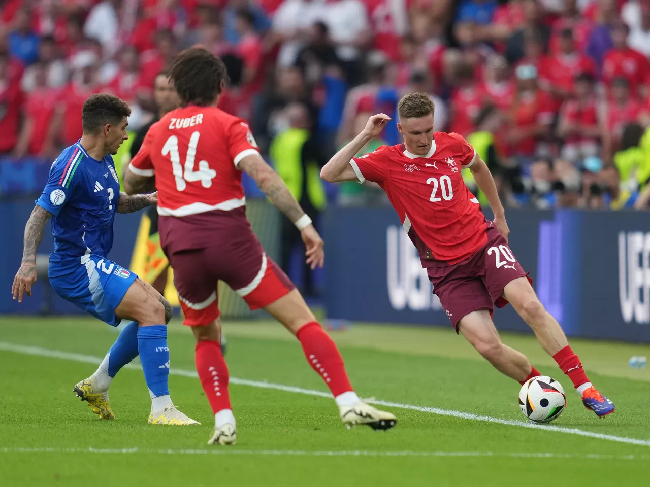 EURO 2024'te İsviçre çeyrek finale yükseldi