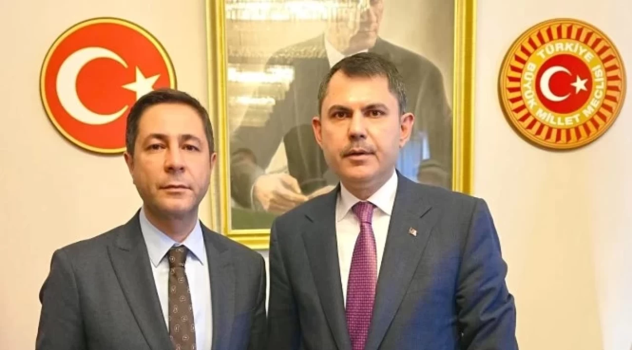 Milliyetçi Hareket Partisi Milletvekili Yücel Bulut, Bakan Kurum’u ziyaret etti