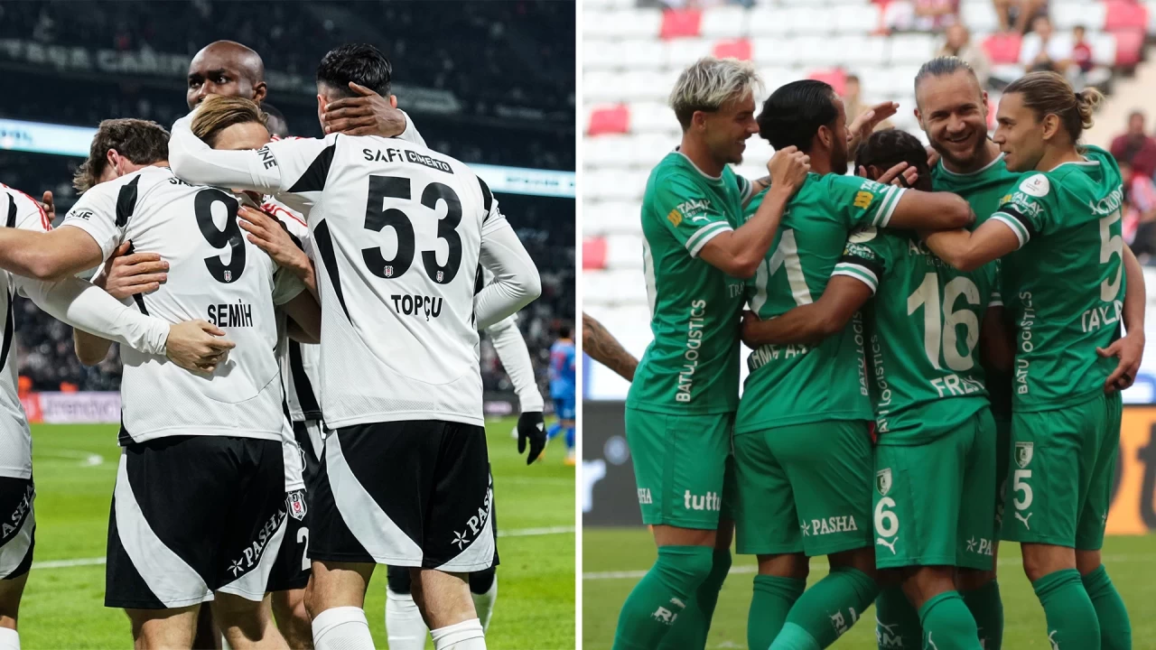 Süper Lig'de Beşiktaş Bodrum FK maçının ilk 11'leri belli oldu!