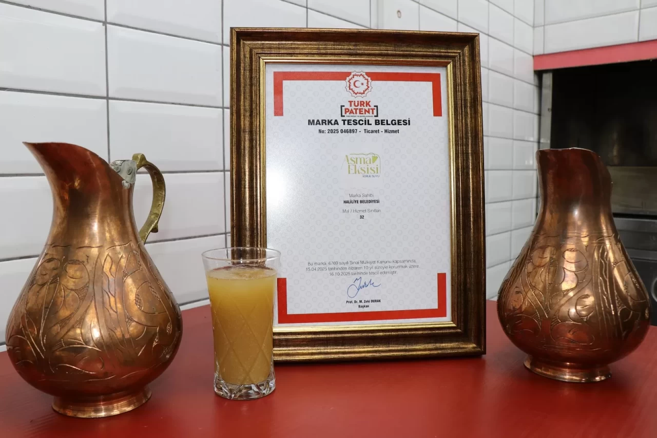 Şanlıurfa'nın geleneksel içeceği "Asma Ekşisi" tescillendi