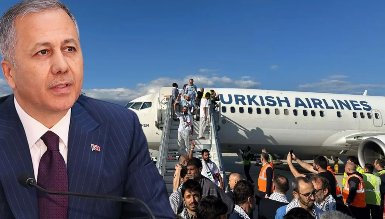 Küresel Sumud Filosu aktivistleri Türkiye’de! Bakan’dan Yerlikaya'dan "Teşekkür" mesajı