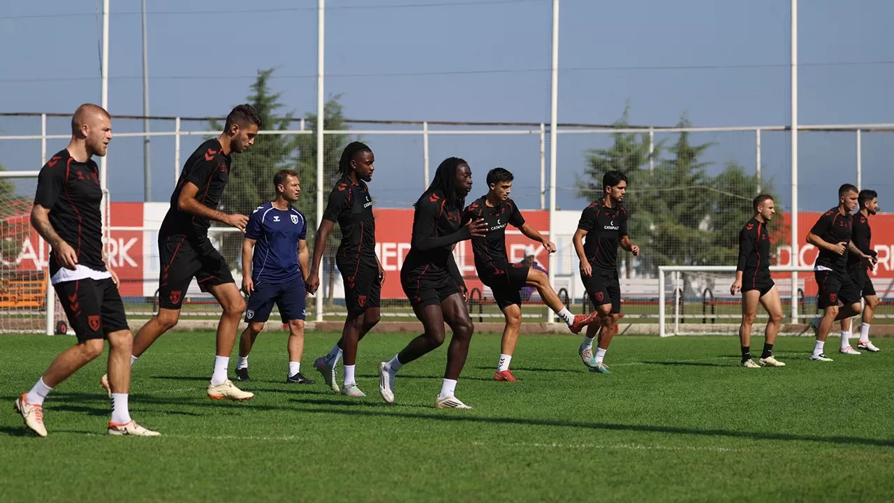 Samsunspor, Kayserispor maçı hazırlıklarını sürdürdü
