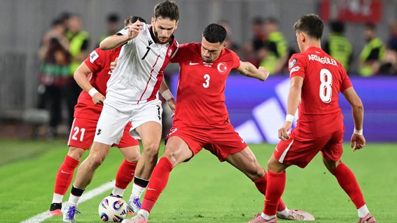 FIFA Dünya Kupası Elemeleri'nde Türkiye-Gürcistan maçı ilk 11'leri belli oldu