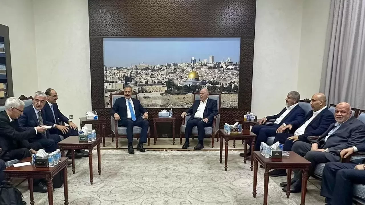 Hakan Fidan ve İbrahim Kalın'dan Doha'da kritik Hamas görüşmesi! Gündem Gazze'deki durum
