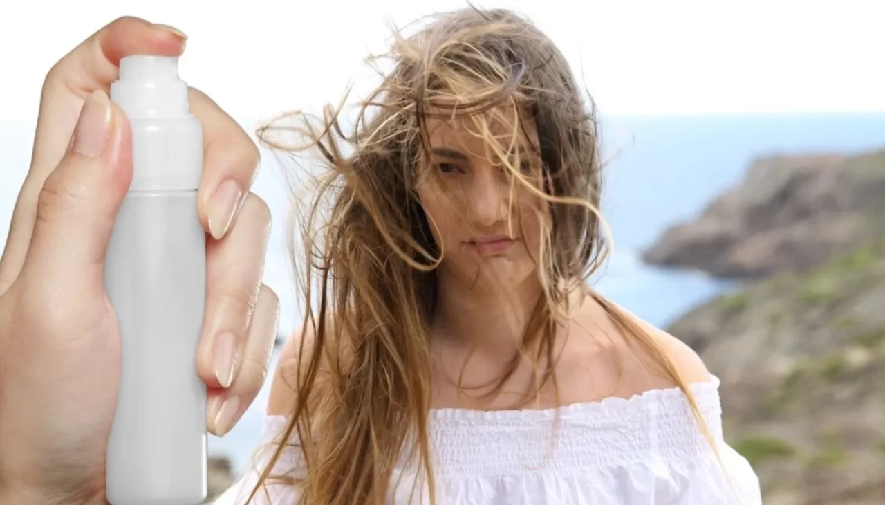 Güzellik raflarda değil, mutfağınızda saklı! Doğal saç spreyiyle rüzgara meydan okuyun
