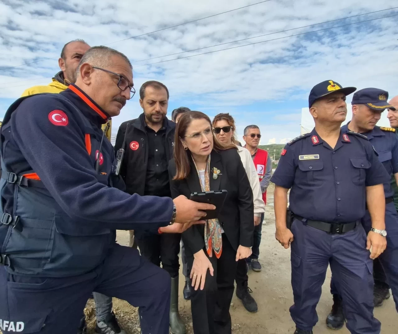 Bartın'da gerçeğini aratmayan sel tatbikatı