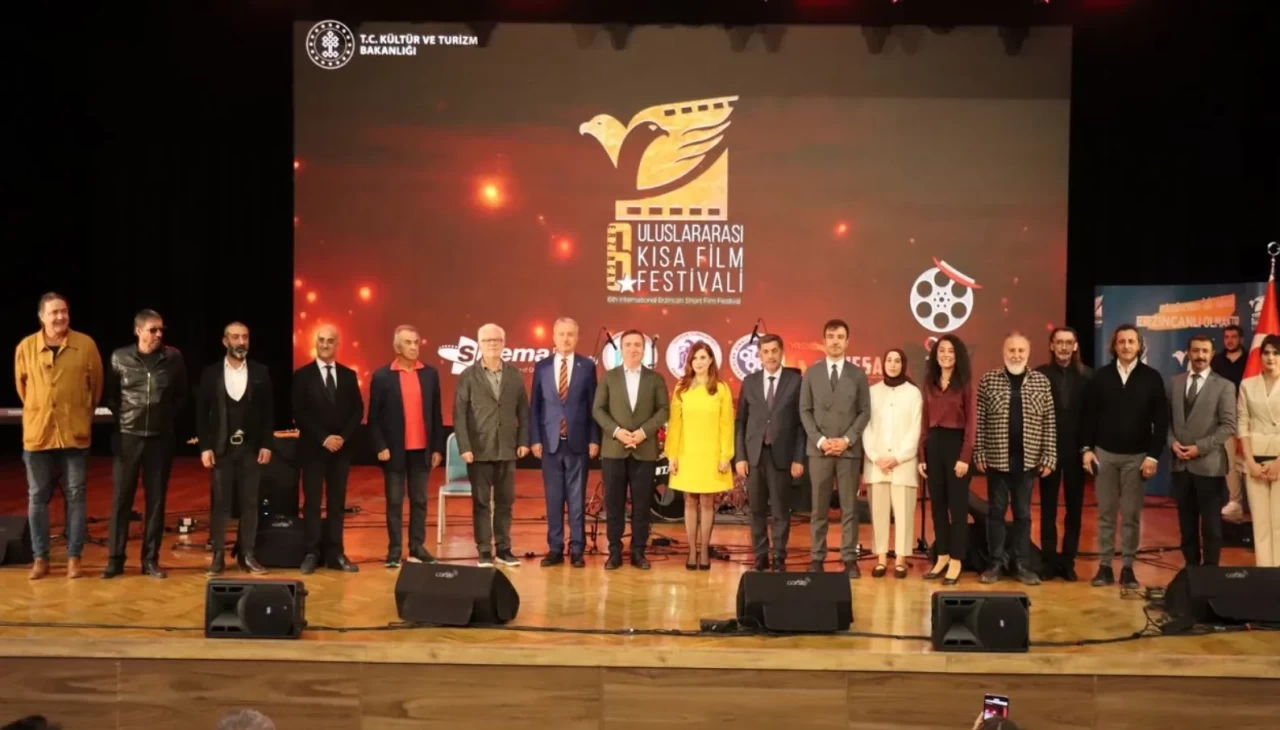 Erzincan 6. Uluslararası Kısa Film Festivali ödül töreniyle sona erdi