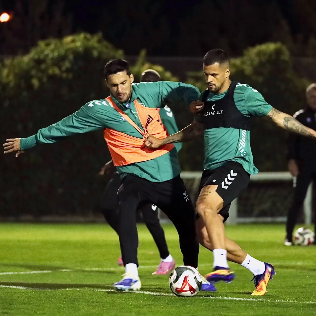 Konyaspor, Beşiktaş maçı öncesi idmanlarını sürdürüyor