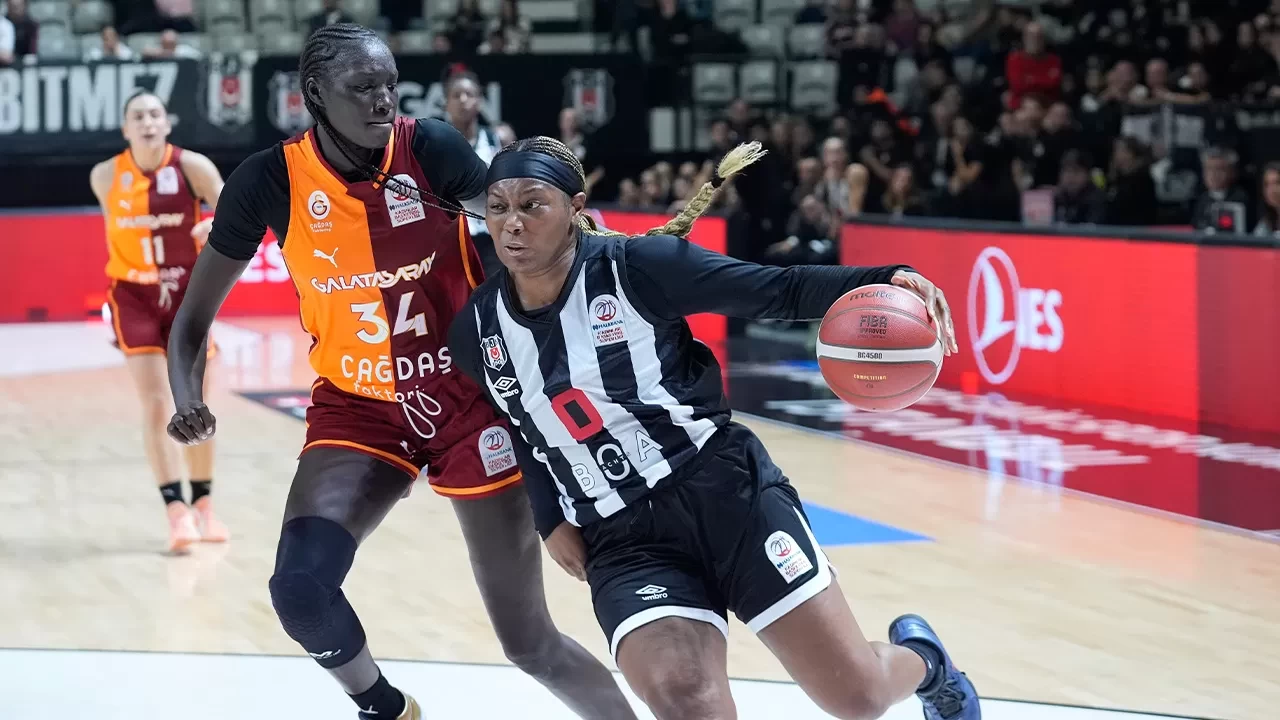 Galatasaray Kadın Basketbol Takımı derbide güldü | Maç Sonucu: Beşiktaş 67-75 Galatasaray
