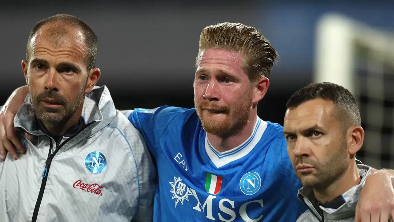 Kevin De Bruyne’den Napoli’ye kötü haber: Yıl bitmeden sahalara dönemeyecek