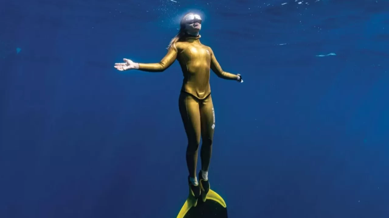 Gazze için nefesini tuttu! Milli sporcu Antalya'da dünya rekoru kırdı!