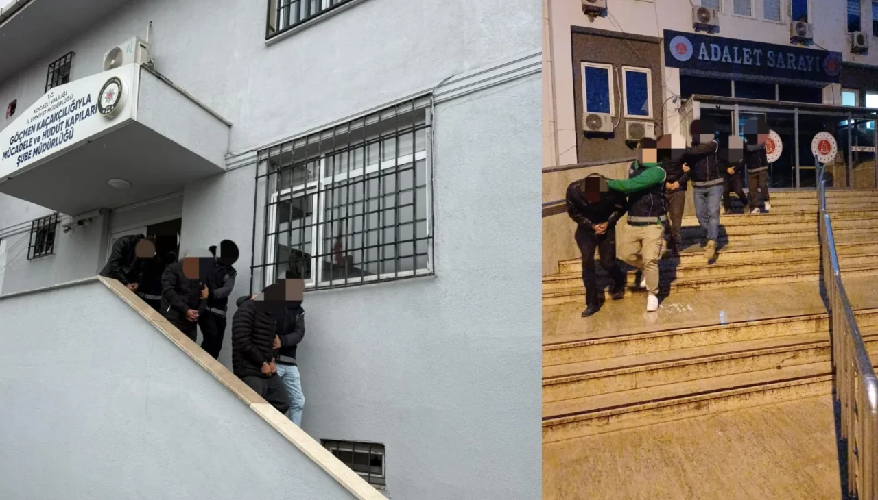 Afgan göçmenleri taşıyan 3 organizatör yakalandı