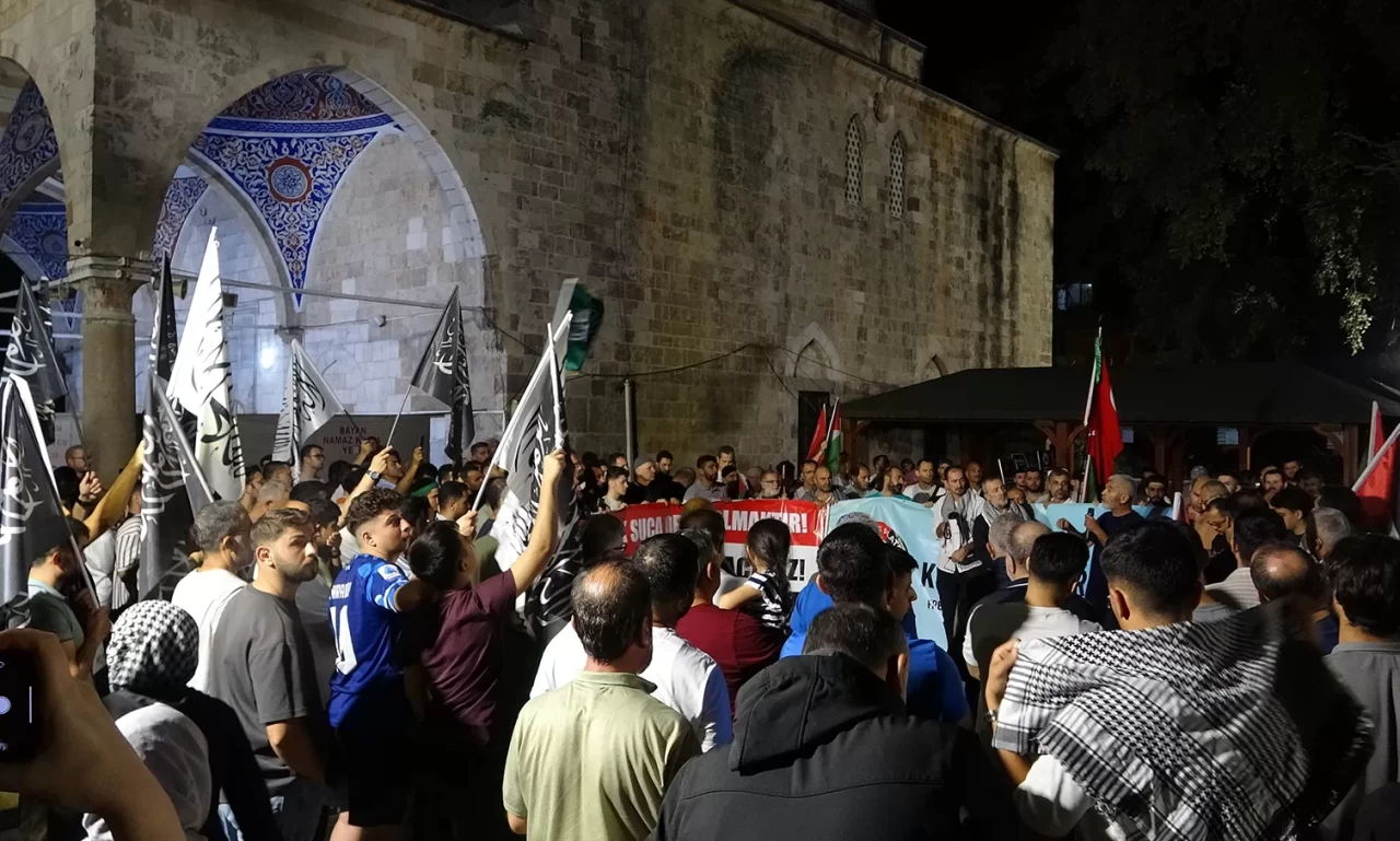 Antalya'da İsrail'in Küresel Sumud Filosu'na müdahaleye tepki