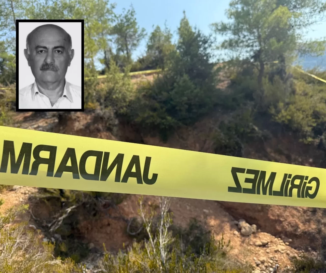 DEAŞ'lıların öldürdüğü Binali Aslan'ın gömüldüğü yer görüntülendi