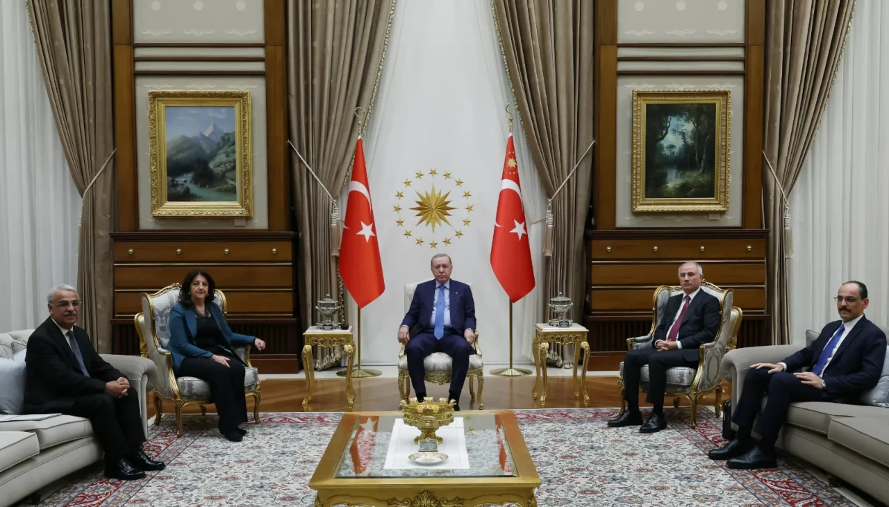 Cumhurbaşkanı Erdoğan, DEM Parti heyetini kabul etti