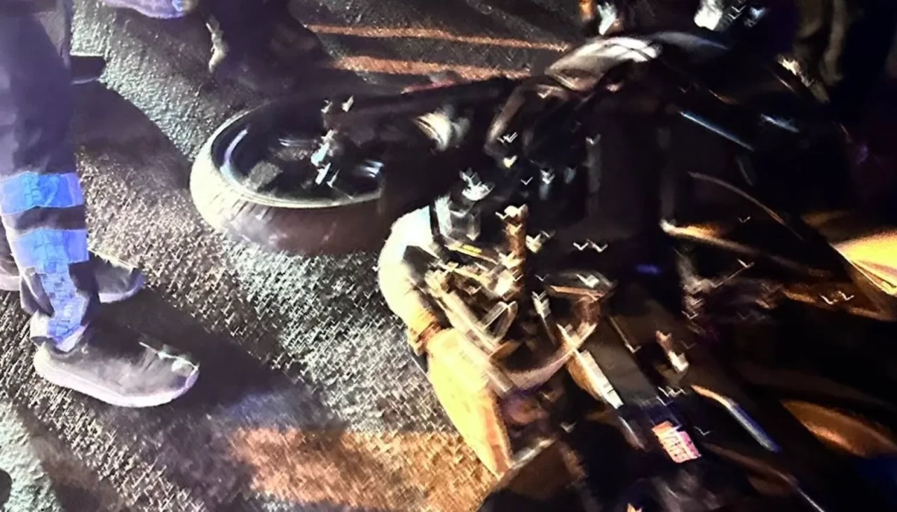 Bodrum’da plakasız motosiklet kazası: 2 kişi yaralandı