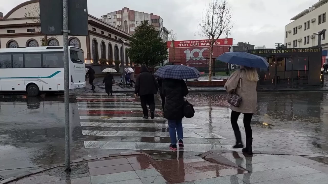 Meteoroloji uyardı! Balıkesir'de sağanak bekleniyor
