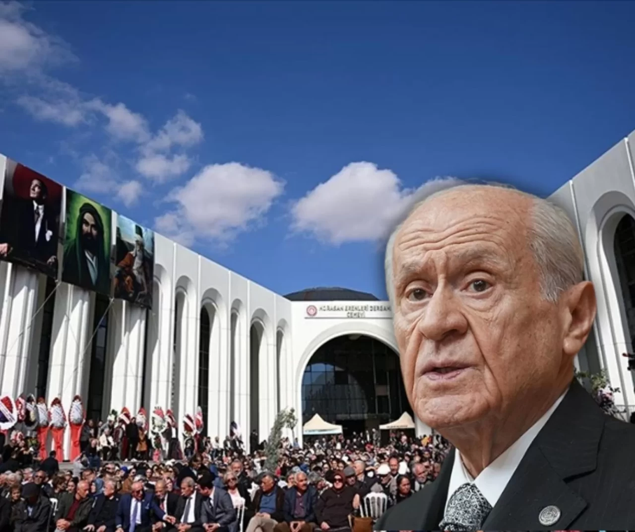 MHP Lideri Devlet Bahçeli: 'Horasan Erenleri Dergahı Cemevi Külliyesi yapımında emeği geçen herkese teşekkür ederim'