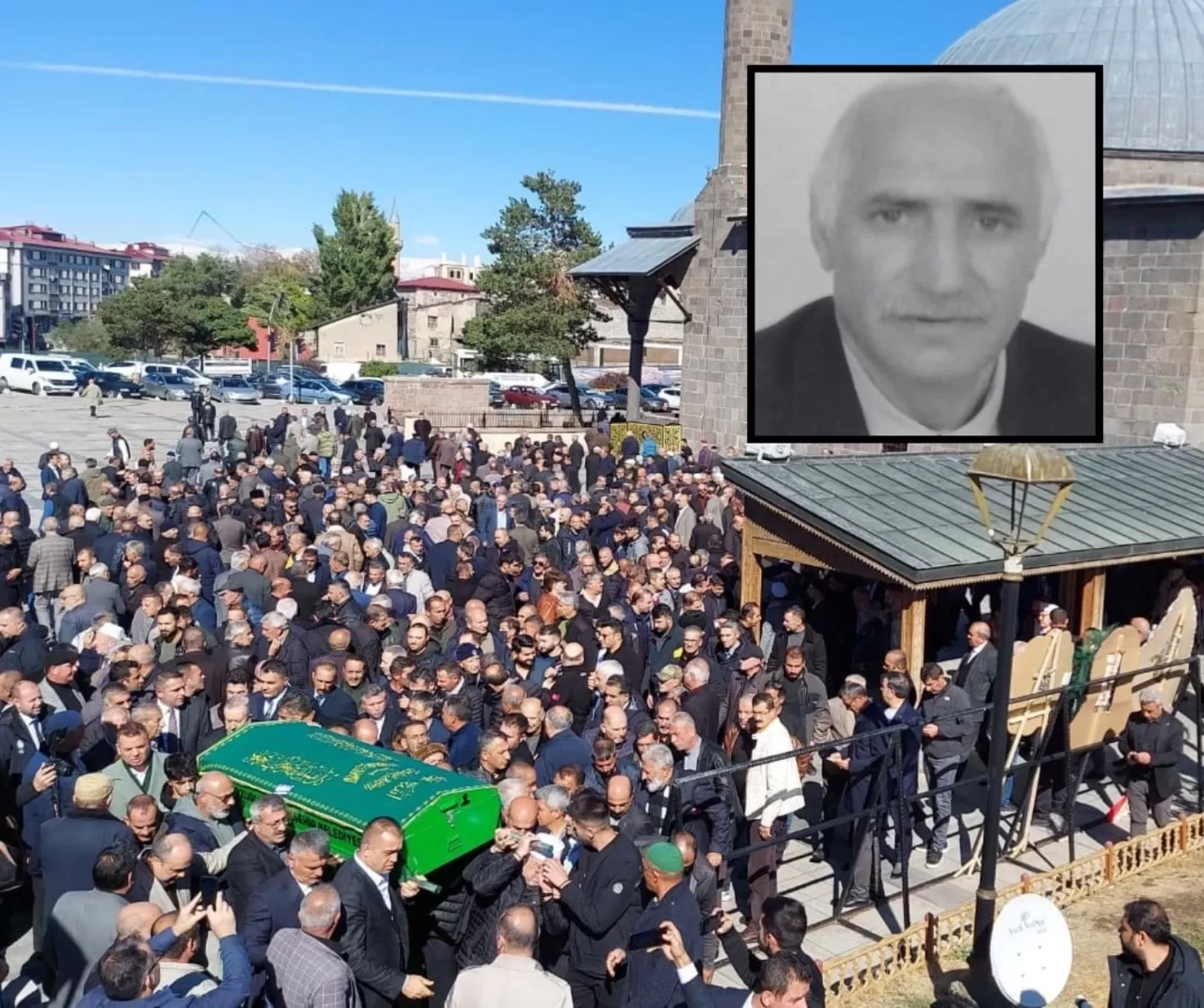 MHP'li eski Palandöken Belediye Başkanı İsmail Hakkı Asiltürk dualarla son yolculuğuna uğurlandı