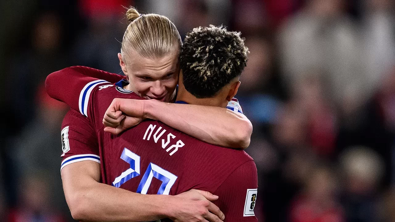 Norveç’ten İsrail’e tarihi fark: Haaland’dan “hat-trick”, tribünlerden Filistin’e destek