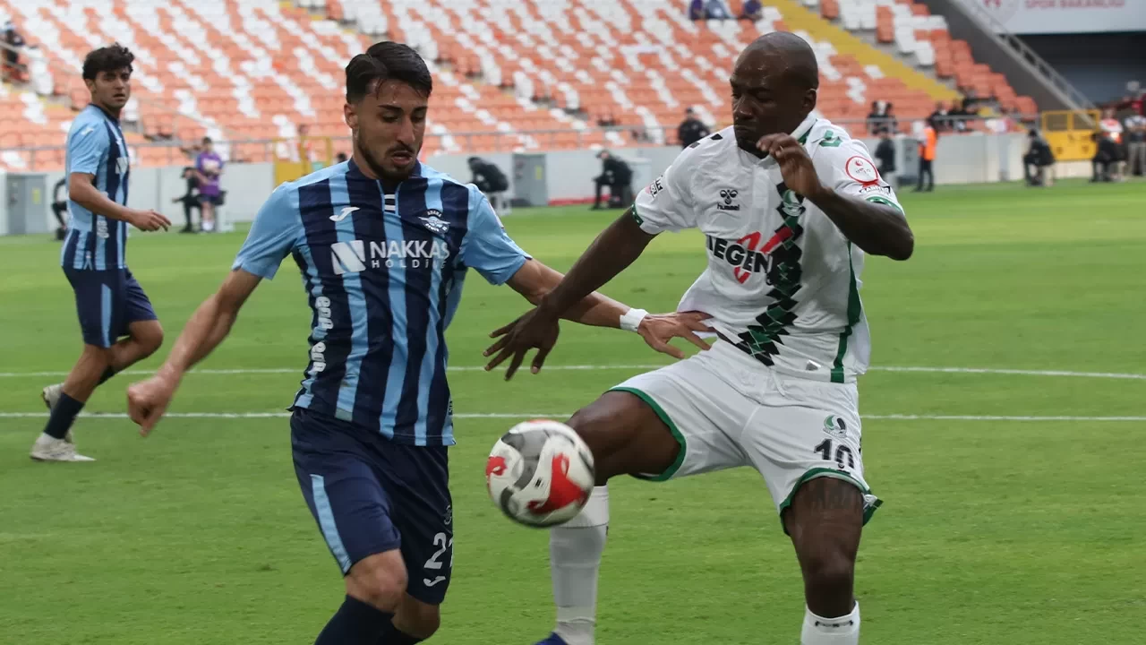 Sakaryaspor'dan farklı galibiyet |1. Lig'de Adana Demirspor 0-6 Sakaryaspor