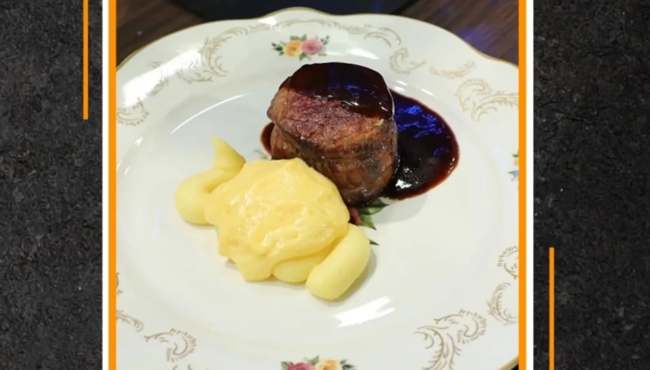 İsmi bile ağız sulandırıyor! Danilo şef’ten Filetto di Manzo Con Purè Di Patate tarifi