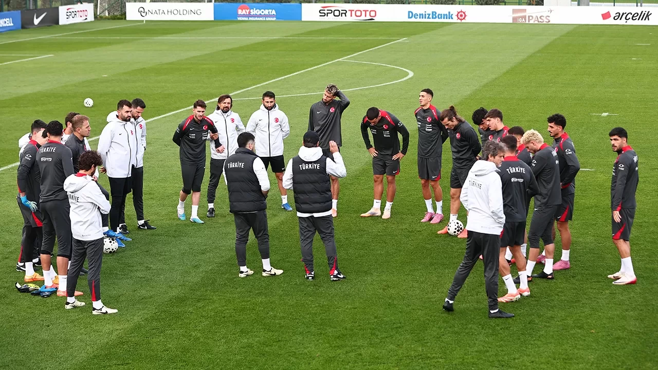 A Milli Takım, Gürcistan maçı hazırlıklarına başladı