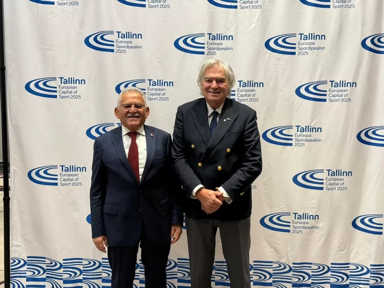 Başkan Büyükkılıç “Dünya Spor Başkenti” için Estonya'da: Resmi başvuru yapıldı