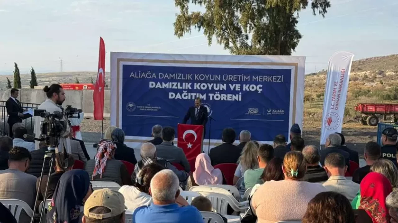MHP’li Osmanağaoğlu: Artık Aliağa denildiği zaman akla; sanayi, turizm ve tarımın yanında hayvancılık da gelmektedir
